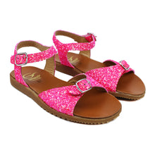 Carica l&#39;immagine nel visualizzatore di Gallery, Sandals in fuxia glitter
