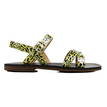 Load image into Gallery viewer, Sandals in printed patent leather

