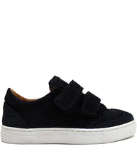Carica l&#39;immagine nel visualizzatore di Gallery, Blue &amp; white suede sneakers
