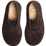 Brown desert shoes