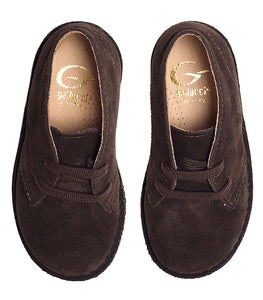 Brown desert shoes