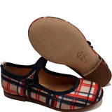 Vintage Check Ballerina