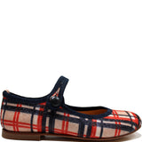 Vintage Check Ballerina