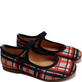 Vintage Check Ballerina