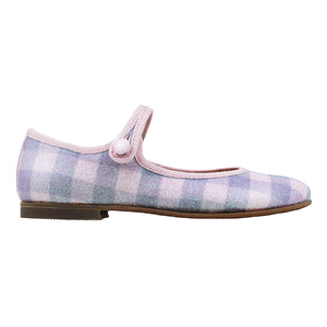 Ballerina in pink glitter pattern