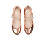 Ballerina with Platinium Calfskin Leather