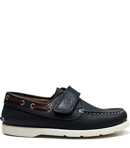 Blue loafers