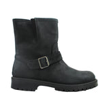 Stivaletto biker in suede