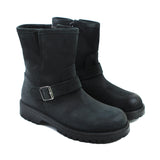 Stivaletto biker in suede