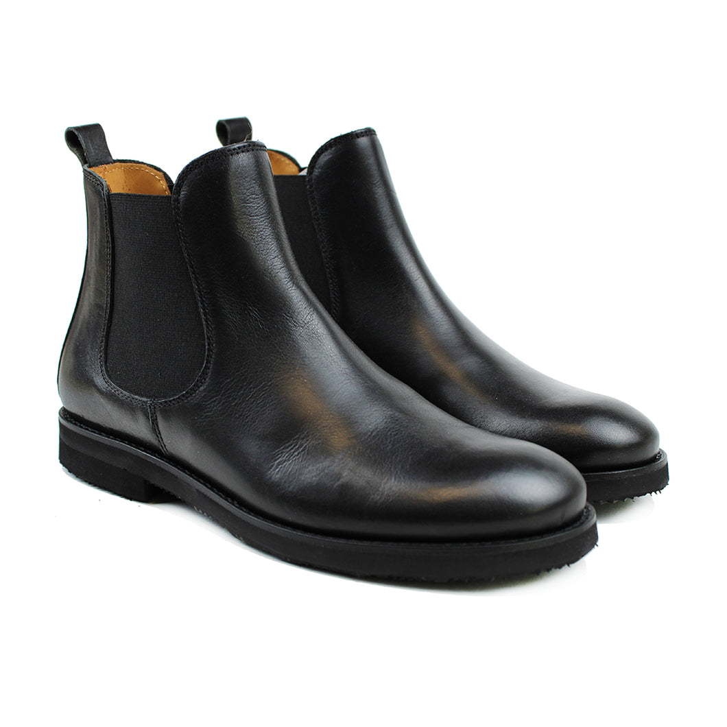 Stivaletto chelsea in pelle