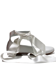 Load image into Gallery viewer, White ballerina with laces
