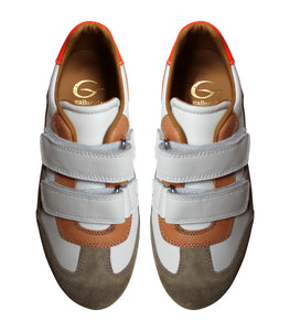 Multicolor leather sneakers