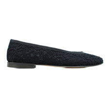 Load image into Gallery viewer, Ballerinas in elegant black fabric
