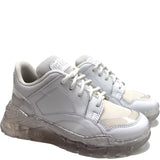 White chunky sneakers