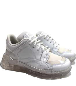White chunky sneakers