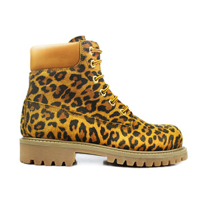 Mountain Boots in animalier leather