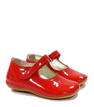 Load image into Gallery viewer, Toddler Ballerina in Red Patent Leather
