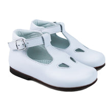 Load image into Gallery viewer, White toddler vintage sandal with buckle
