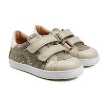 Load image into Gallery viewer, Toddler sneaker in starry beige suede and calf
