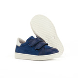 Sneakers in Nappa Leather with Velcro Strap