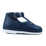 Toddler Sandals in Navy Calfskin Leather