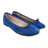 Ballerina in persia blue velour