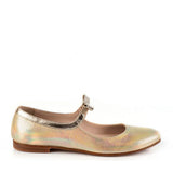 Ballerina in Platinum Calfskin Leather